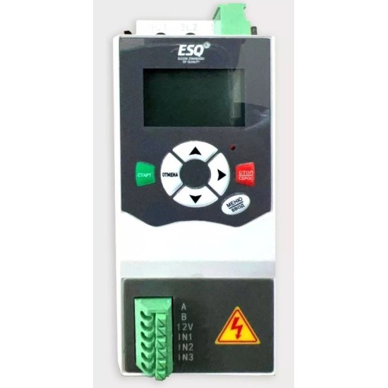 Устройство плавного пуска ESQ-GS9mini-022 (44А, 380В, 22кВт, встроенный шунтирующий контактор)