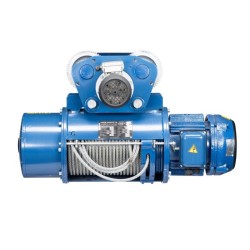 Таль передвижная типа 53 МТ 750 H12 V8 2/1 EN 20 (Г/п 10т, Н=12м Vпод. 8 м/мин., без электрооб., с О