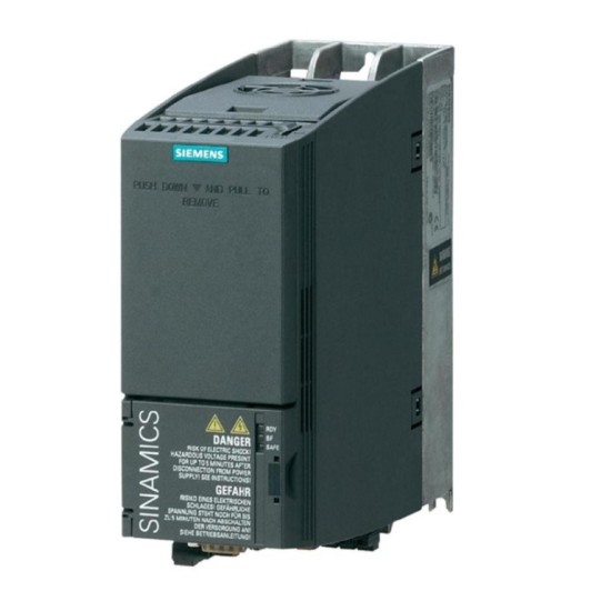 Преобразователь частоты Siemens G120C 6SL3210-1KE23-2AB1 3ф фил. USS/Modbus 31А 15кВт 380В