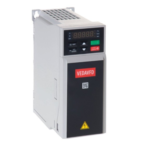 Частотный преобразователь VEDA VF-101-PK75-0003-U-T4-E54-B-H-HW02 0,75 кВт 380В IP54 высок.перегруз.