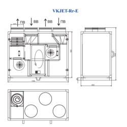 Вентиляционные установки VKJet серия E6